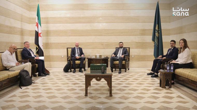 قاديش يبحث مع وفد بريطاني تعزيز التعاون ‏ودعم التنمية