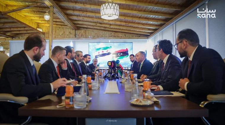 الشيباني يبحث تعزيز العلاقات السورية-الليبية والتعاون في الطاقة والاستثمار