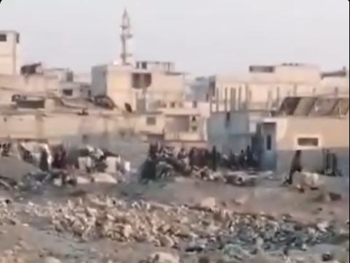 انفجار سيارة محملة بذخائر في مدينة بنش