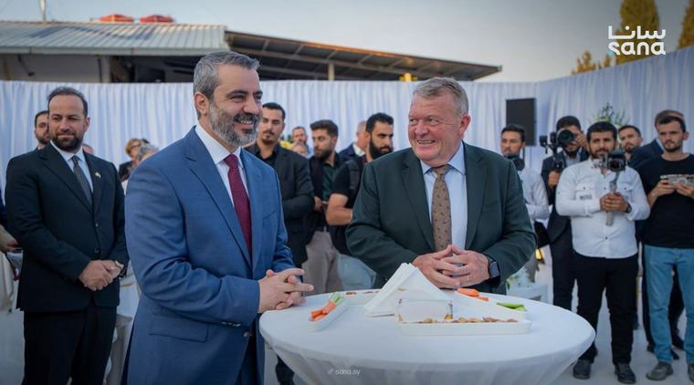 بحضور الوزير الشيباني.. وزير الخارجية الدنماركي يعيد ‏افتتاح سفارة ‏بلاده في دمشق
